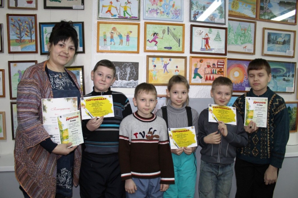 Выставка детского художественно-изобразительного творчества «Рисунок года - 2018», посвящённая памяти поэта и художника А.В. Вылегжанина.